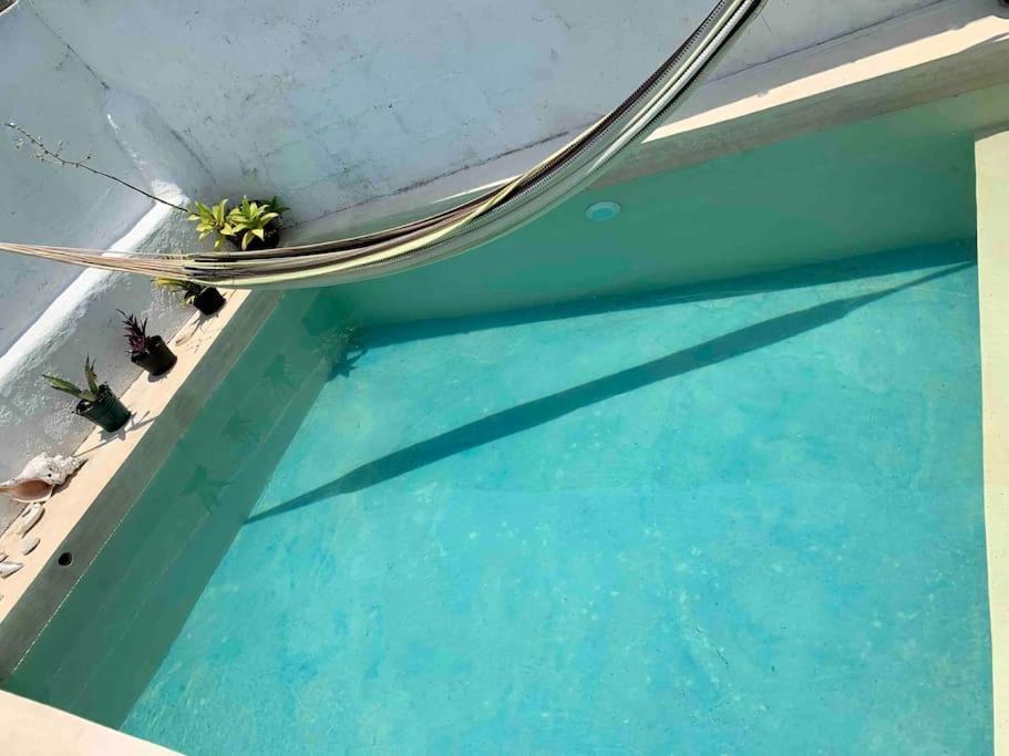 Casita Azul Colonial En El Centro De Merida. Kültér fotó