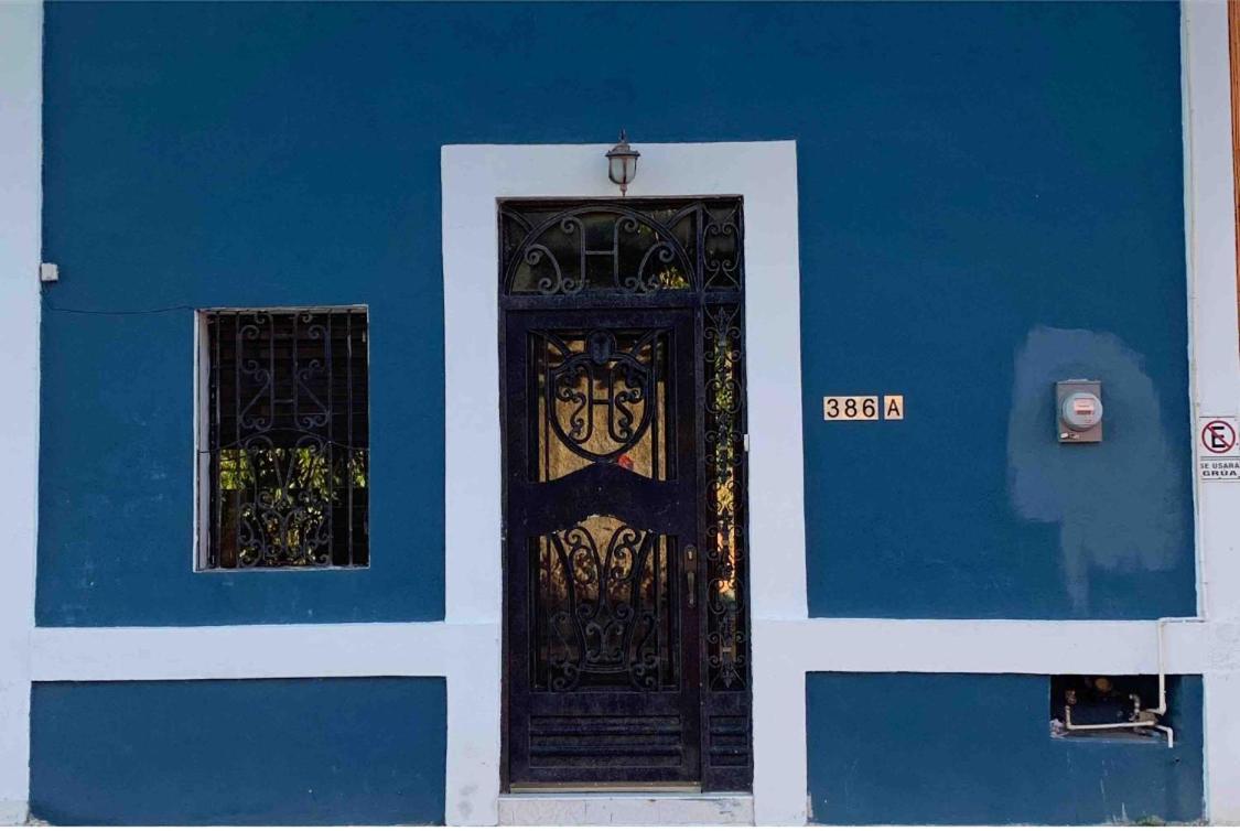 Casita Azul Colonial En El Centro De Merida. Kültér fotó
