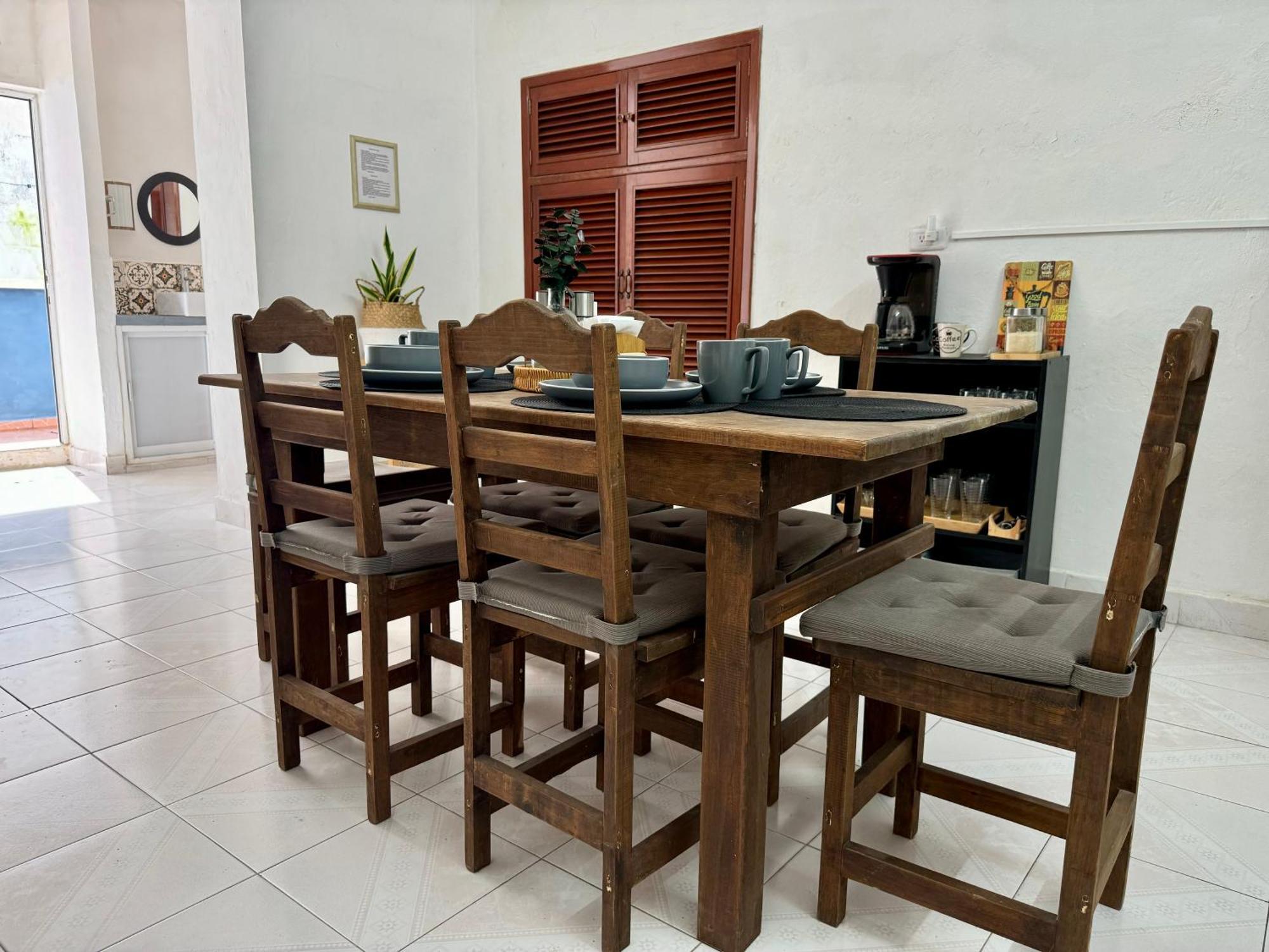 Casita Azul Colonial En El Centro De Merida. Kültér fotó