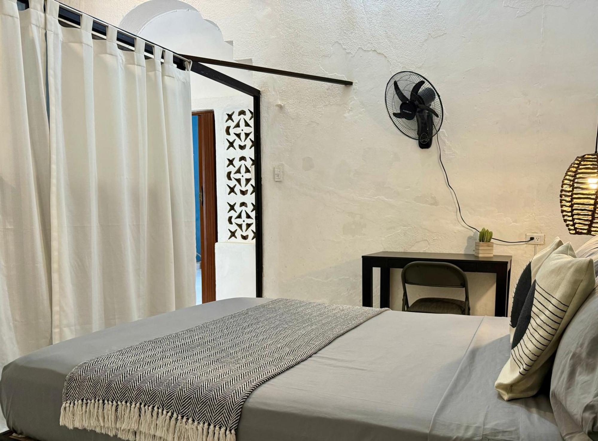 Casita Azul Colonial En El Centro De Merida. Kültér fotó