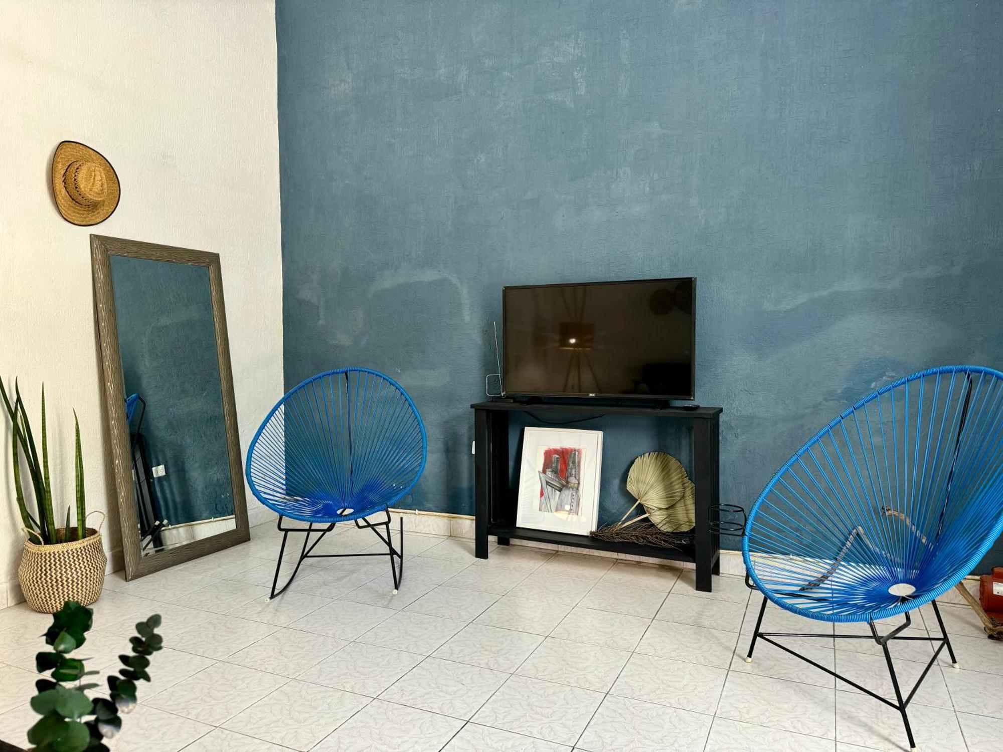 Casita Azul Colonial En El Centro De Merida. Kültér fotó